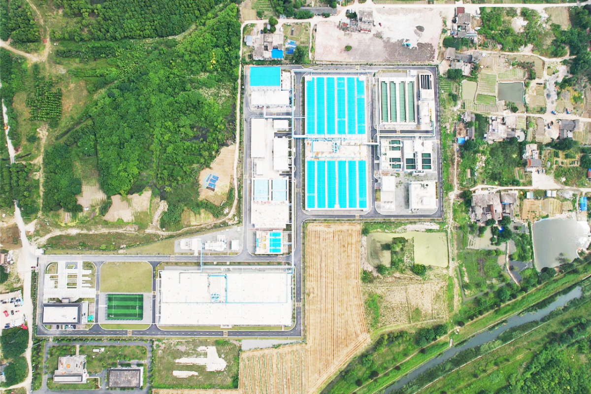 合肥循環(huán)經(jīng)濟示范園污水處理廠項目